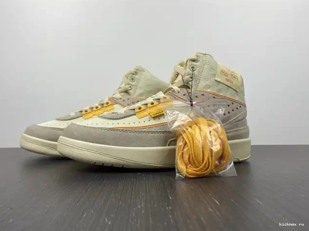 Cheap MAX x Union Jordan 2 Air DN3802-200 Rattan 0625